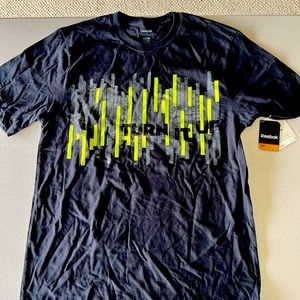 Reebok mens tee. Turn it up. Size Small